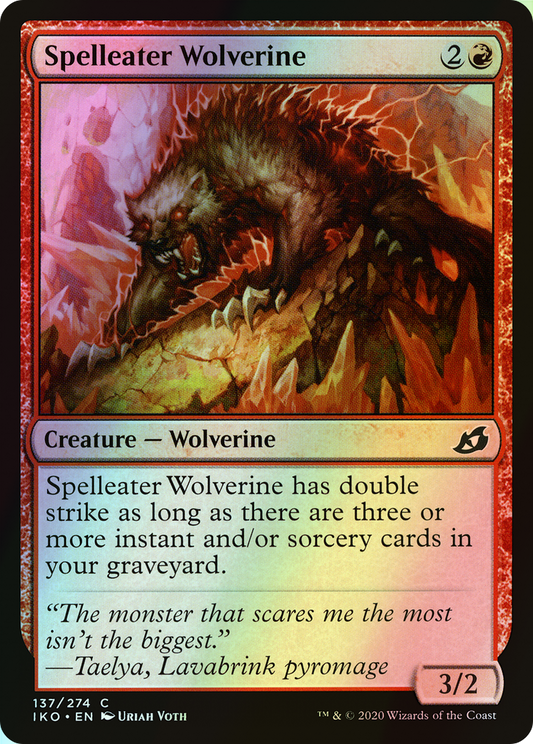 Spelleater Wolverine (IKO) #137 [EN/F]