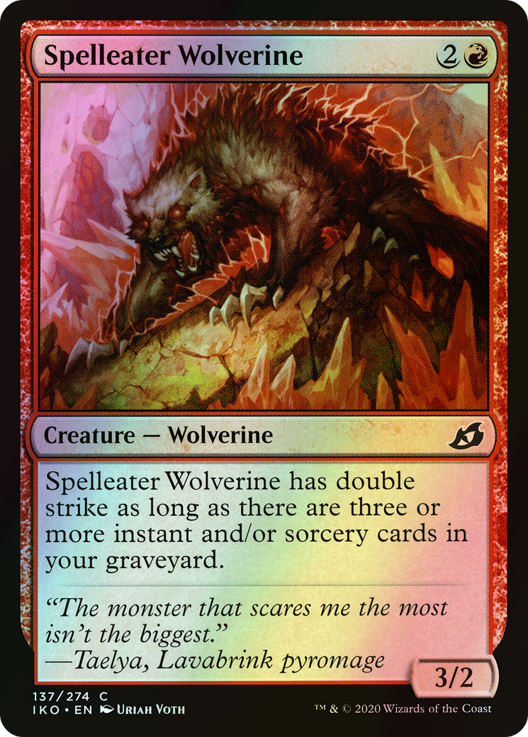Spelleater Wolverine (IKO) #137 [EN/F]