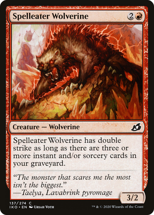 Spelleater Wolverine (IKO) #137 [EN/N] s/o