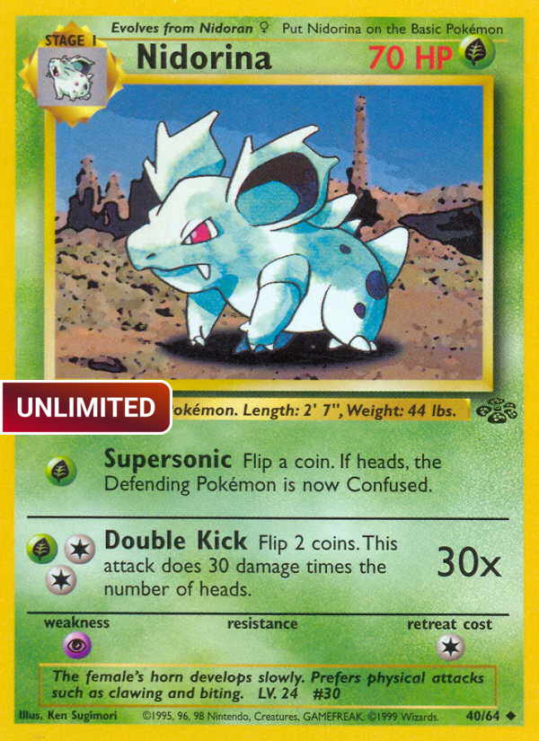 Nidorina (JU) #40 [EN/U]