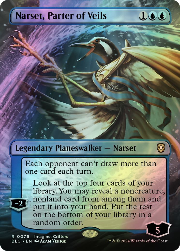 Narset, Parter of Veils (BLC) #76 [EN/F] s/o