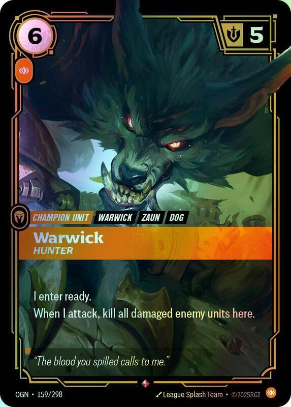 Warwick - Hunter (OGN) #159 [EN/F] s/o