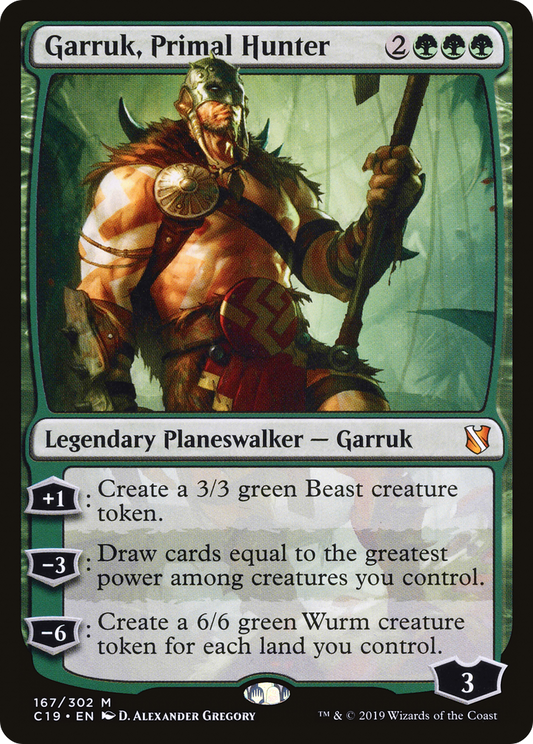 Garruk, Primal Hunter (C19) #167 [EN/N]