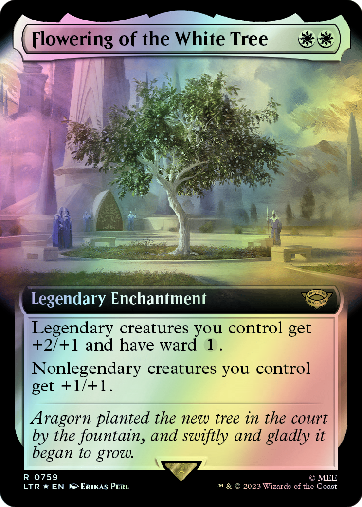 Flowering of the White Tree - Surge Foil (LTR) #759 [EN/F] s/o