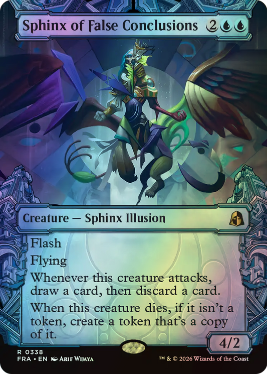 Sphinx of False Conclusions (FRA) #338 [EN/F]