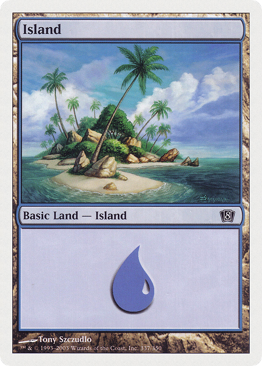 Island (8ED) #337 [EN/N]