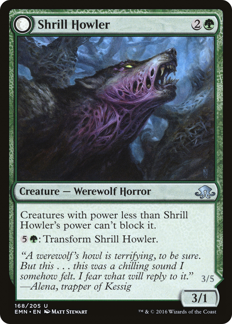 Shrill Howler // Howling Chorus (EMN) #168 [EN/N]