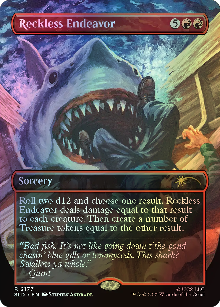 Reckless Endeavor - Rainbow Foil (SLD) #2177 [EN/F]