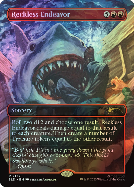 Reckless Endeavor - Rainbow Foil (SLD) #2177 [EN/F]