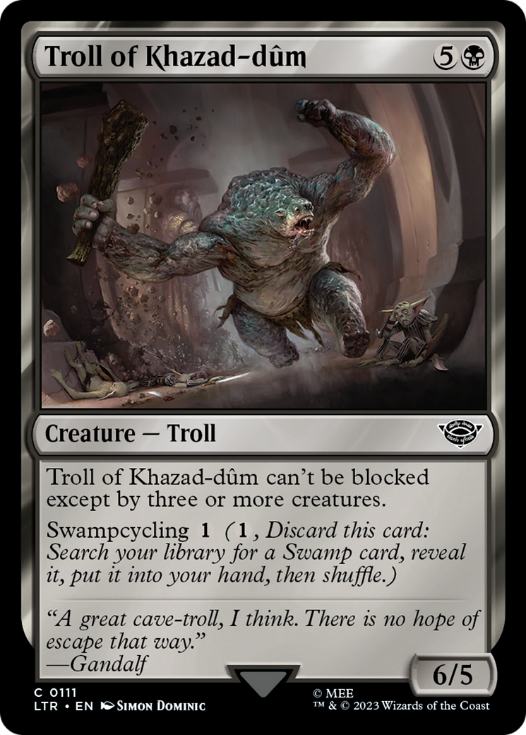 Troll of Khazad-dûm (LTR) #111 [EN/N] s/o