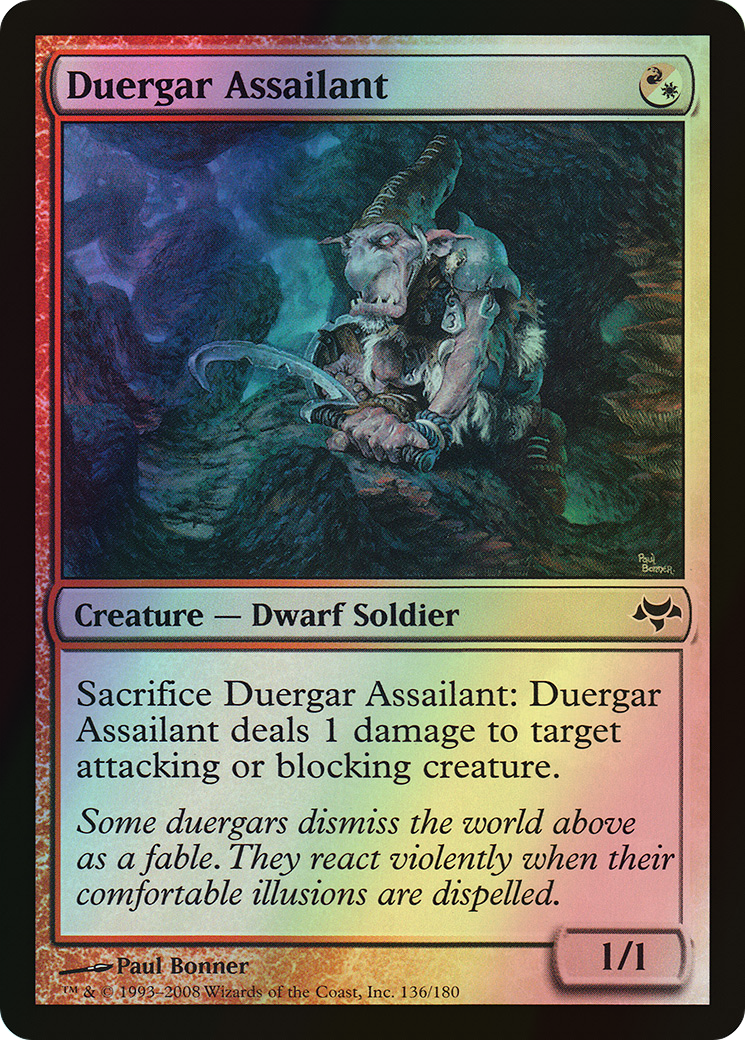 Duergar Assailant (EVE) #136 [EN/F] s/o