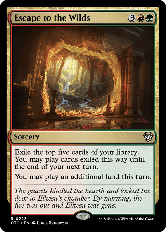 Escape to the Wilds (OTC) #223 [EN/N] s/o
