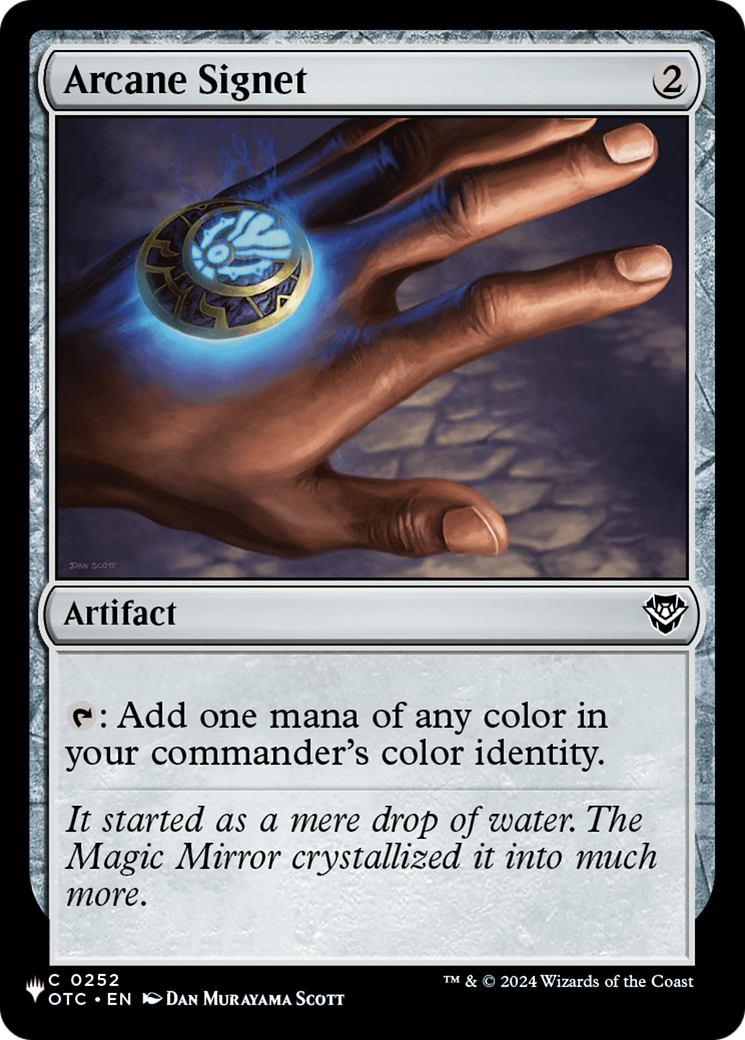 Arcane Signet (PLST) #OTC-252 [EN/N]