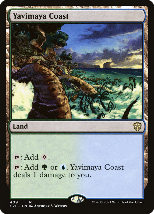Yavimaya Coast (C21) #409 [EN/N]