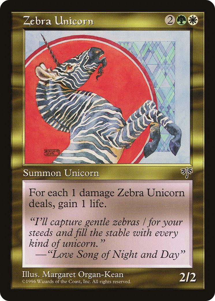 Zebra Unicorn (MIR) #290 [EN/N]