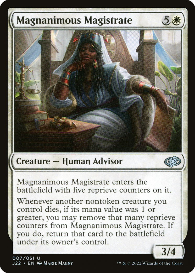 Magnanimous Magistrate (J22) #7 [EN/N]