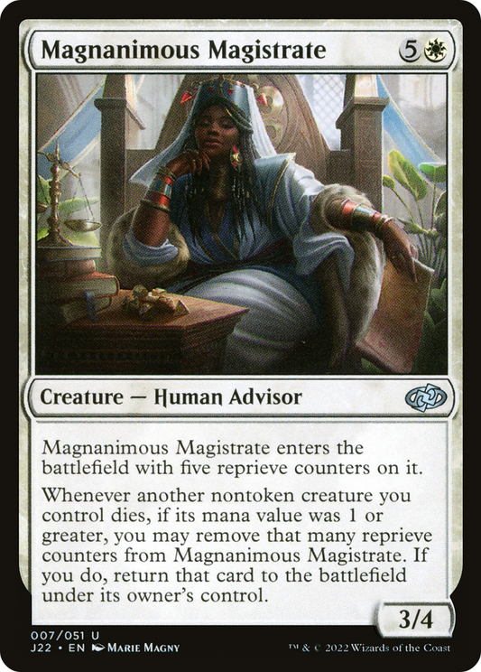 Magnanimous Magistrate (J22) #7 [EN/N]