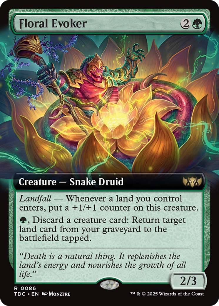 Floral Evoker (TDC) #86 [EN/N]