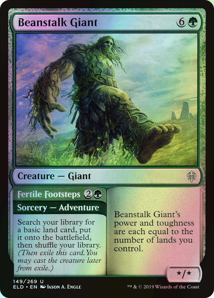 Beanstalk Giant // Fertile Footsteps (ELD) #149 [EN/F]