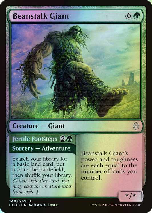 Beanstalk Giant // Fertile Footsteps (ELD) #149 [EN/F]