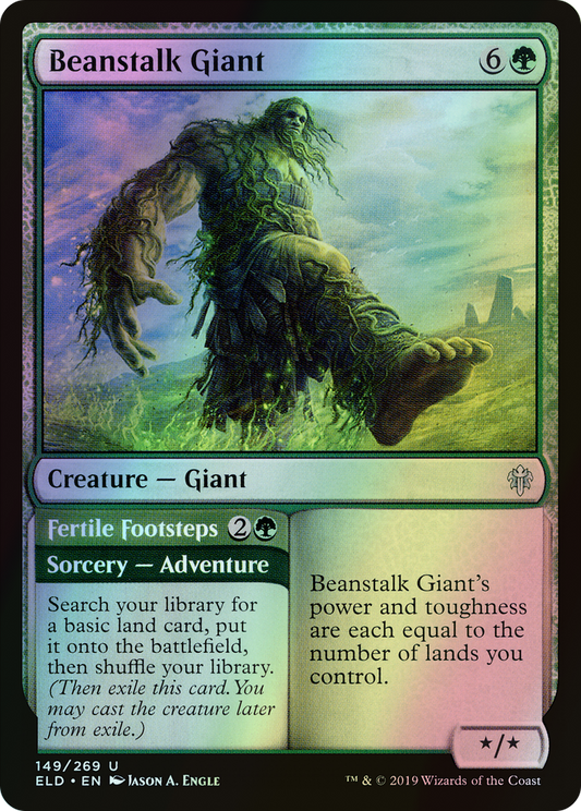 Beanstalk Giant // Fertile Footsteps (ELD) #149 [EN/F]