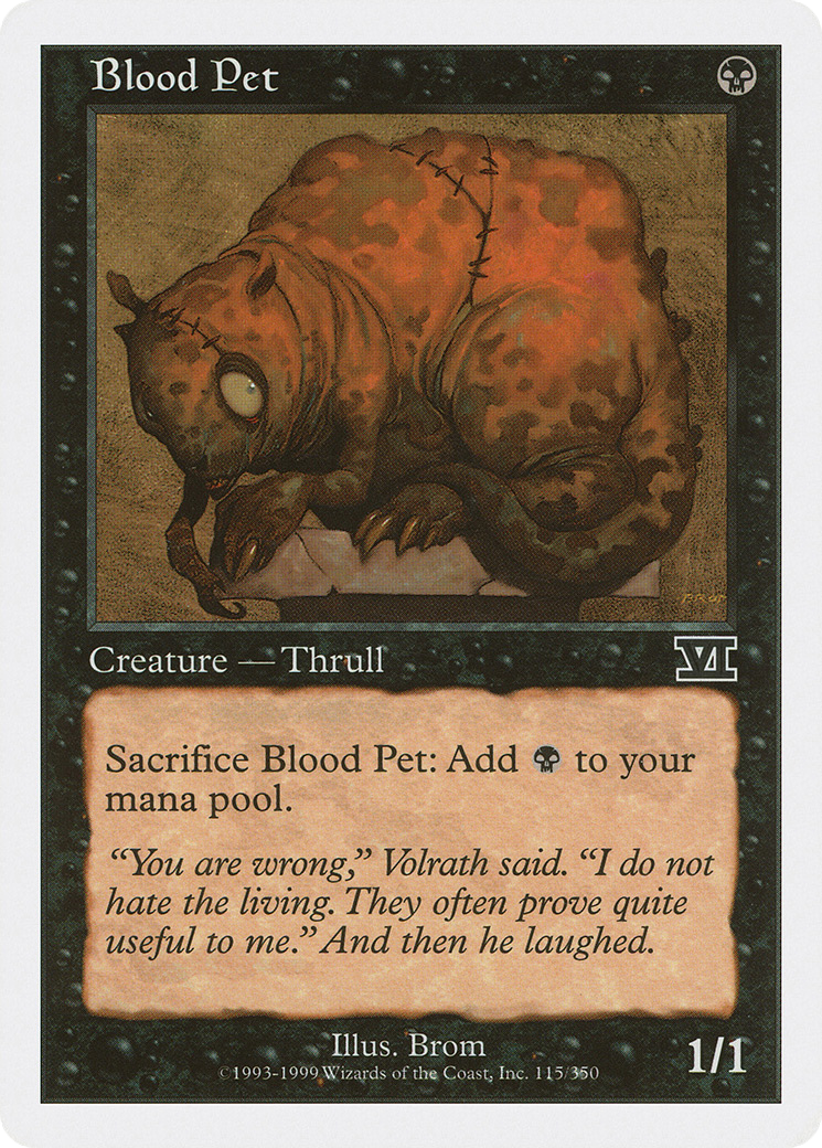 Blood Pet (6ED) #115 [EN/N]