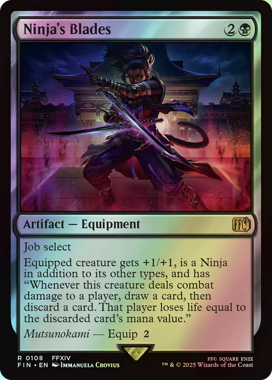 Ninja's Blades (FIN) #108 [EN/F] s/o