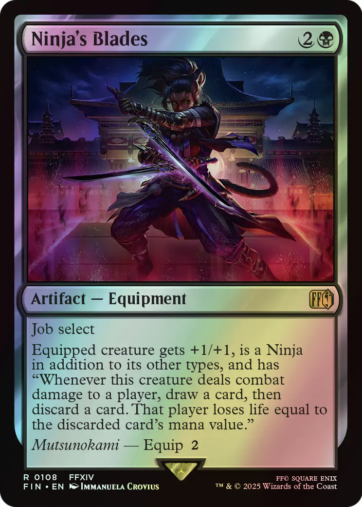 Ninja's Blades (FIN) #108 [EN/F] s/o
