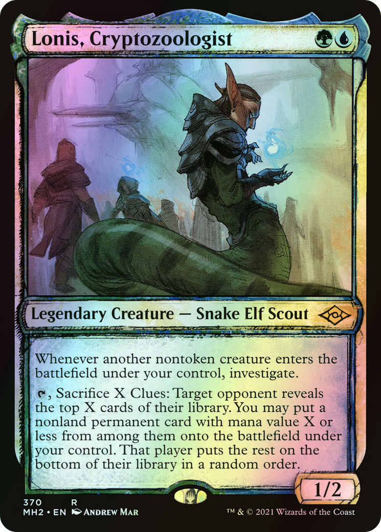 Lonis, Cryptozoologist (MH2) #370 [EN/F]