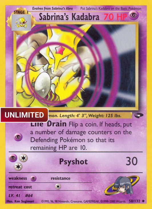 Sabrina's Kadabra (G2) #58 [EN/U]