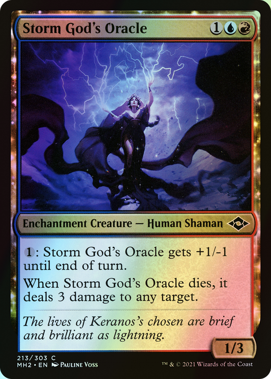 Storm God's Oracle (MH2) #213 [EN/F]