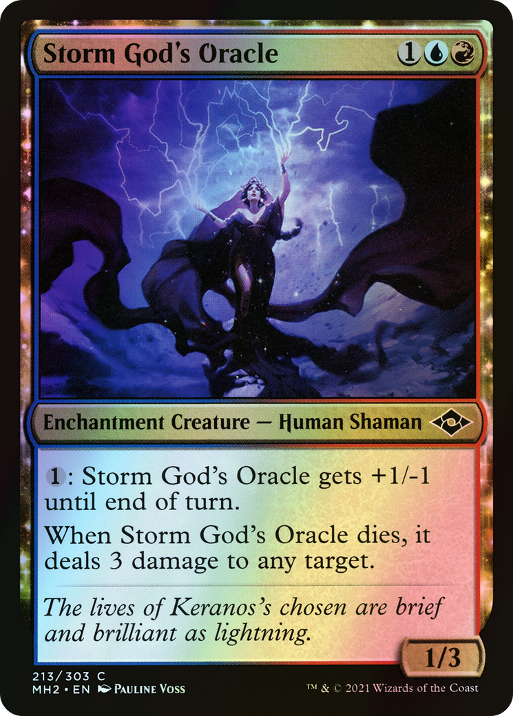 Storm God's Oracle (MH2) #213 [EN/F]