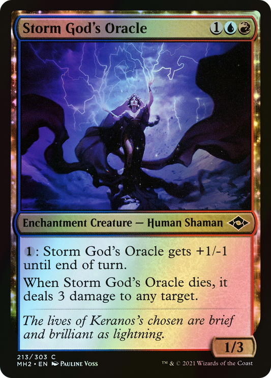Storm God's Oracle (MH2) #213 [EN/F]