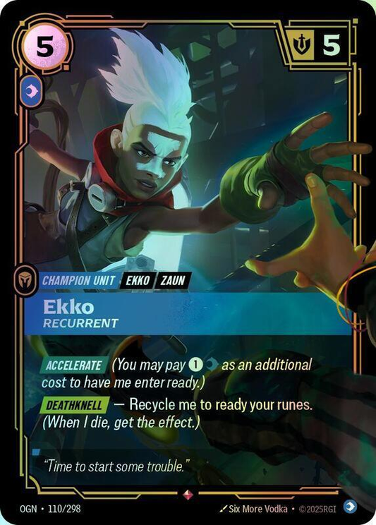 Ekko - Recurrent (OGN) #110 [EN/F] s/o