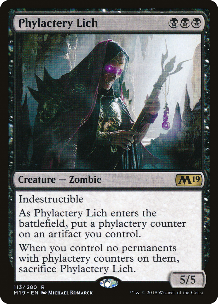 Phylactery Lich (M19) #113 [EN/N]