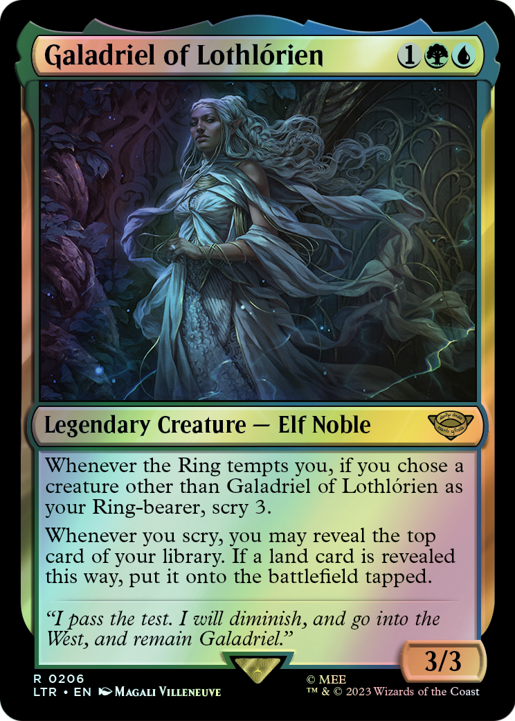 Galadriel of Lothlórien (LTR) #206 [EN/F] s/o