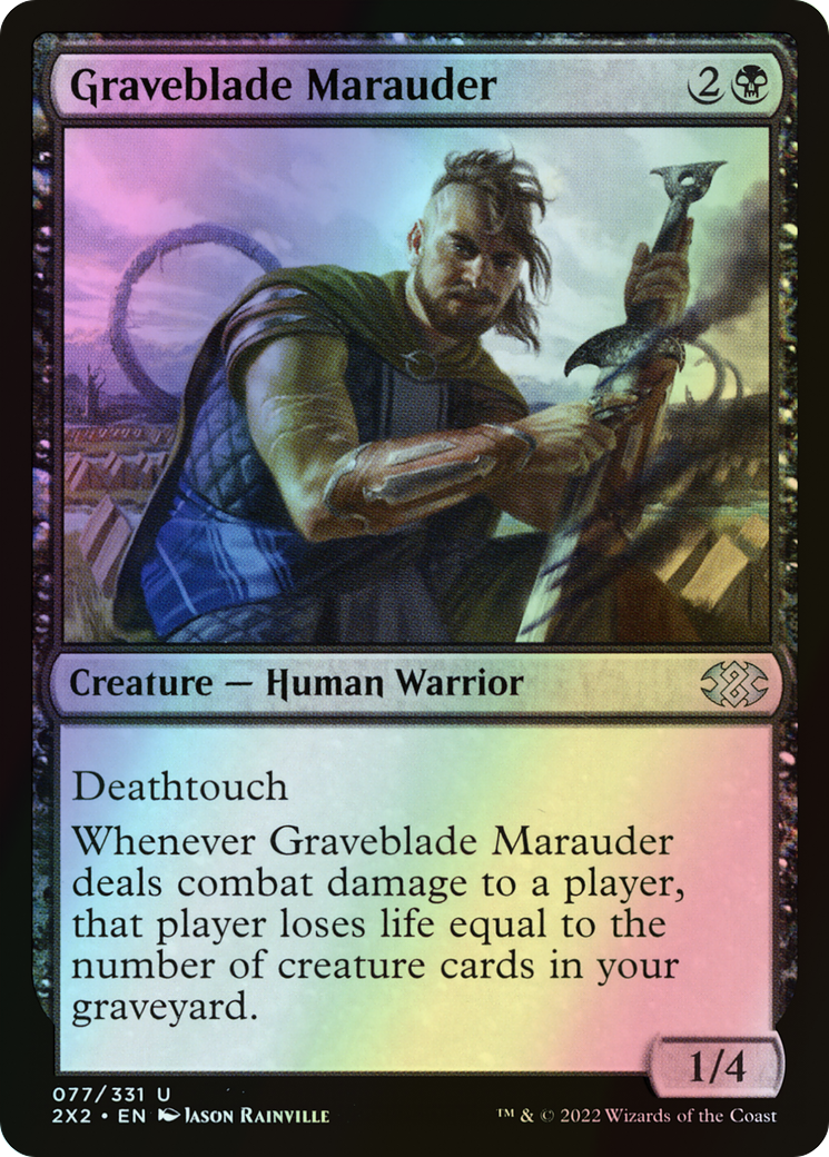 Graveblade Marauder (2X2) #77 [EN/F]