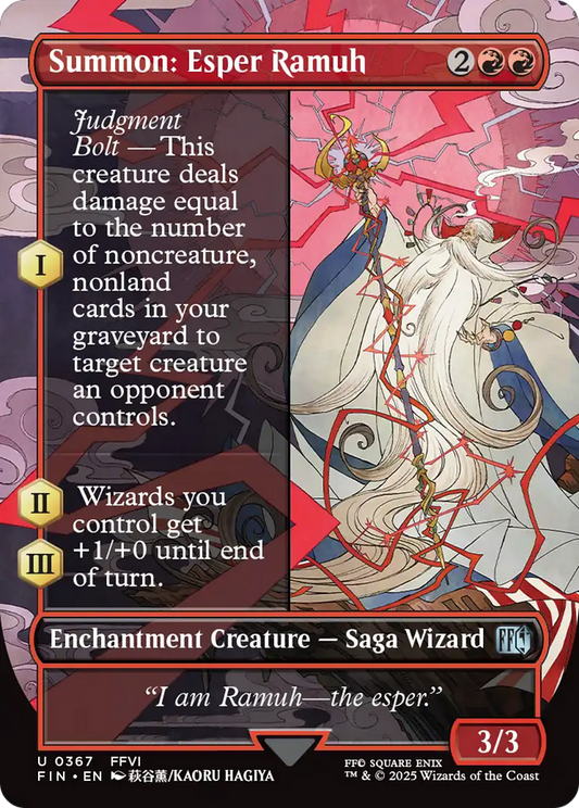 Summon: Esper Ramuh (FIN) #367 [EN/N] s/o