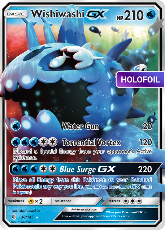 Wishiwashi GX (GRI) #38 [EN/H] s/o