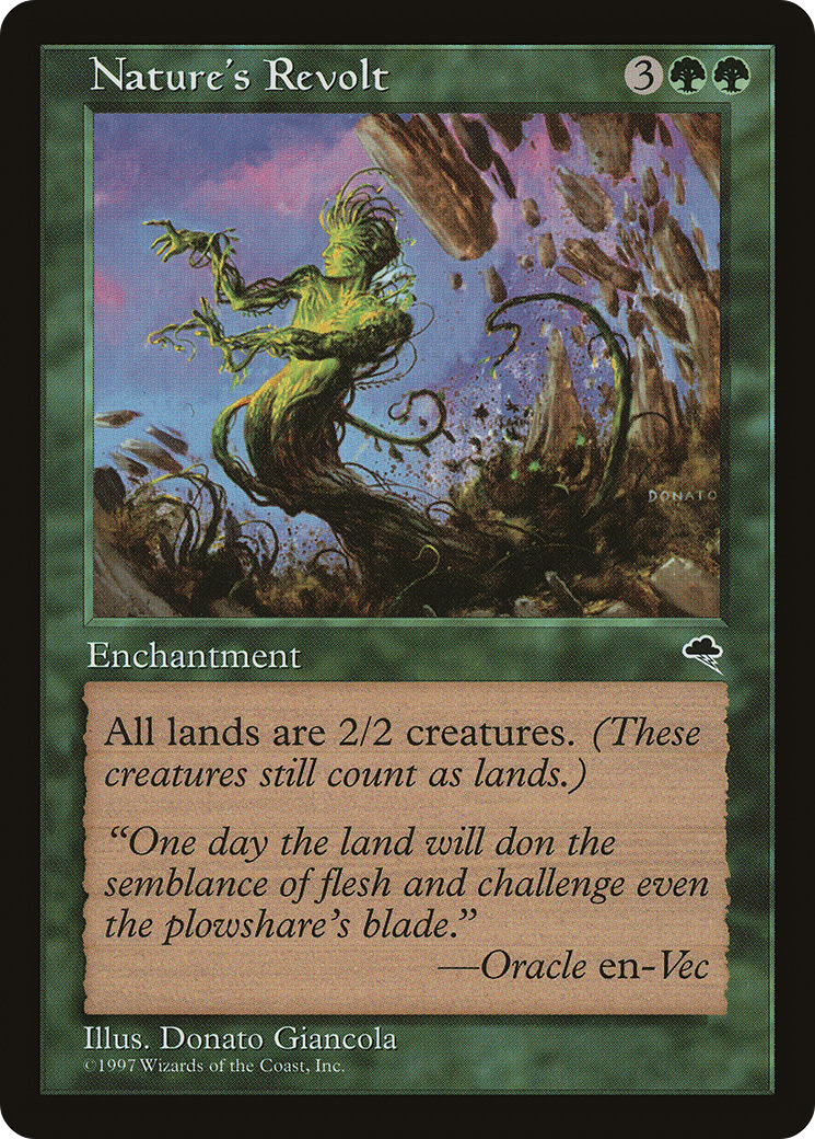 Nature's Revolt (TMP) #240 [EN/N] s/o