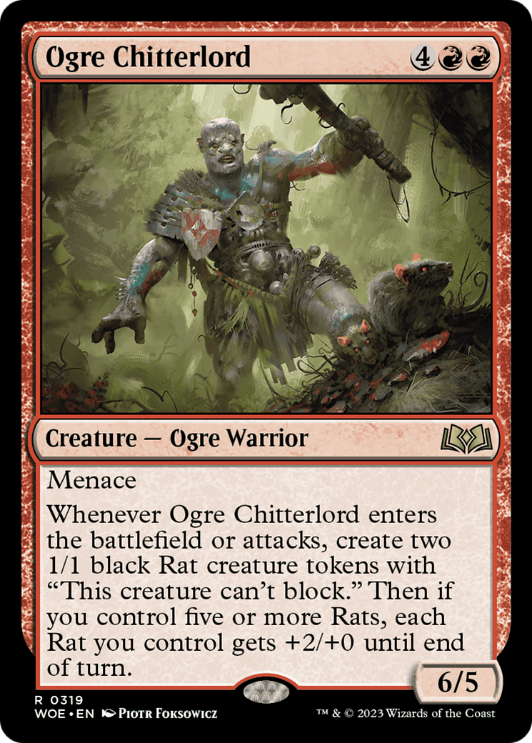 Ogre Chitterlord (WOE) #319 [EN/N]