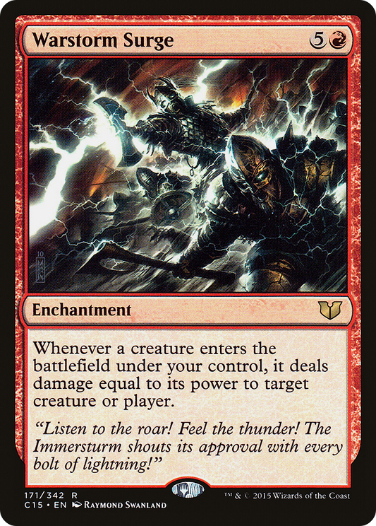 Warstorm Surge (C15) #171 [EN/N] s/o