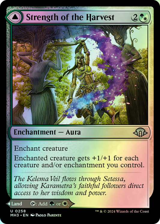 Strength of the Harvest // Haven of the Harvest (MH3) #258 [EN/F] s/o