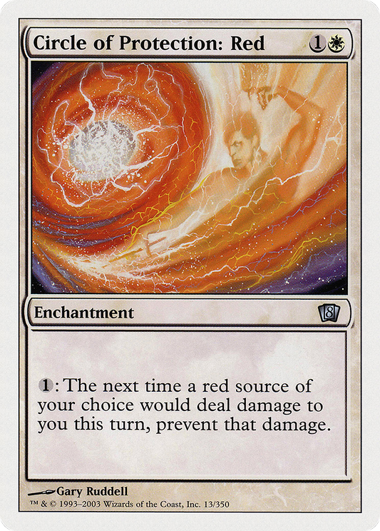 Circle of Protection: Red (8ED) #13 [EN/N]