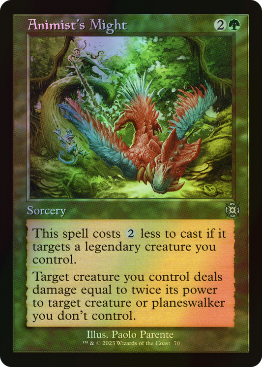Animist's Might (MAT) #70 [EN/F]