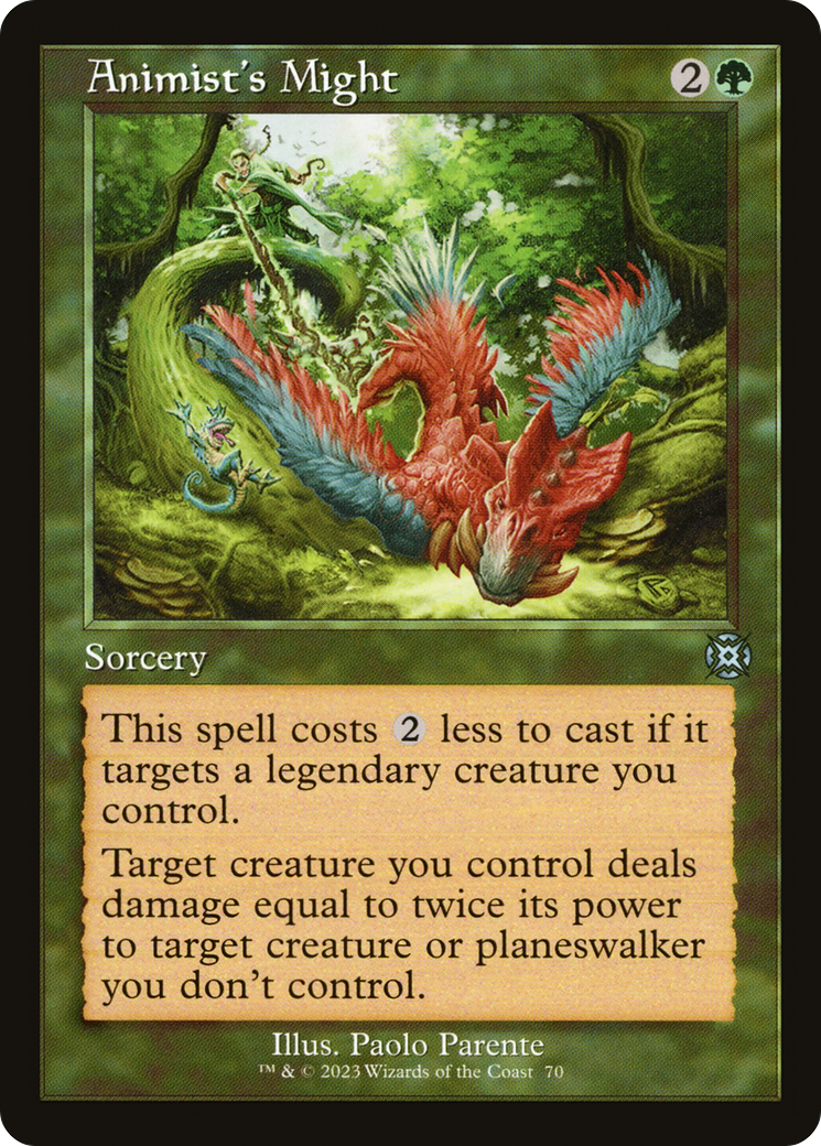 Animist's Might (MAT) #70 [EN/N]