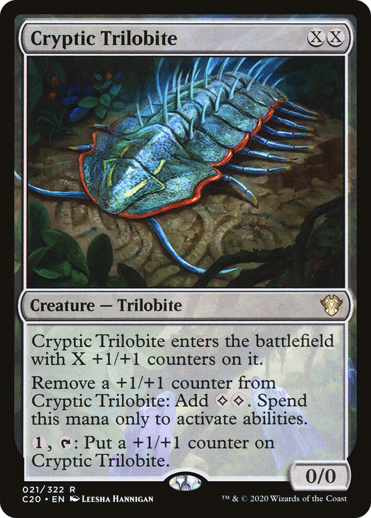 Cryptic Trilobite (C20) #21 [EN/N] s/o