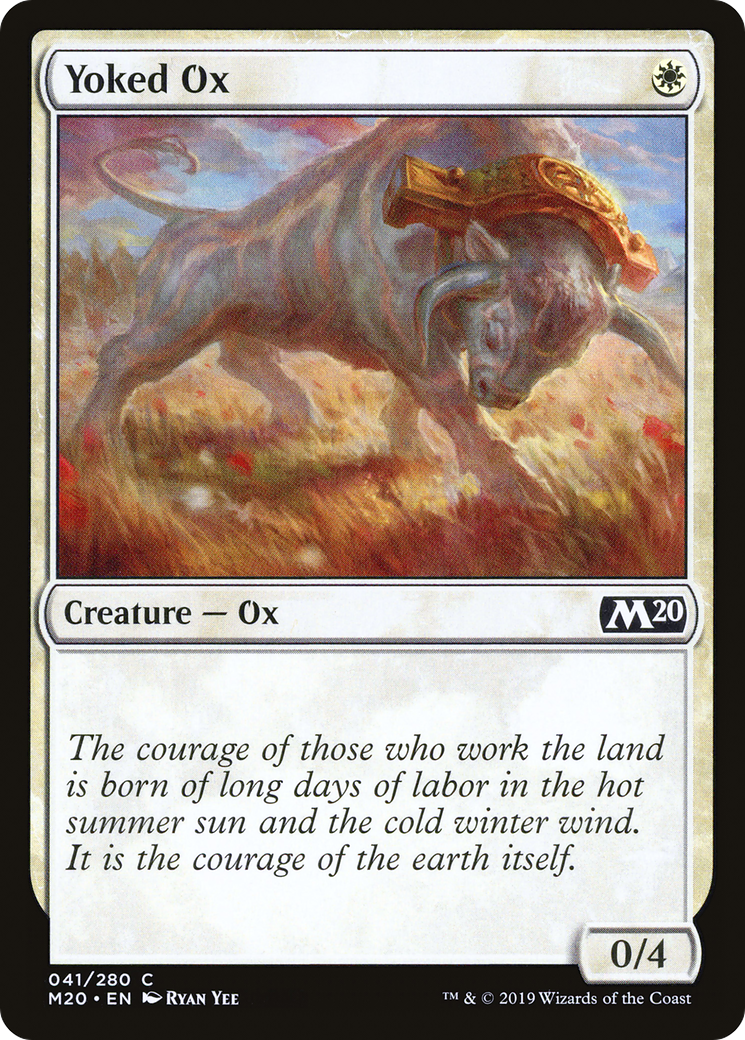Yoked Ox (M20) #41 [EN/N]