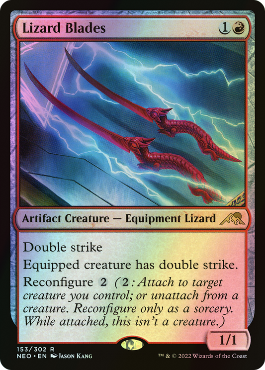 Lizard Blades (NEO) #153 [EN/F]