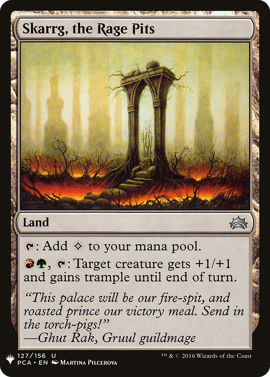 Skarrg, the Rage Pits (PLST) #PCA-127 [EN/N]